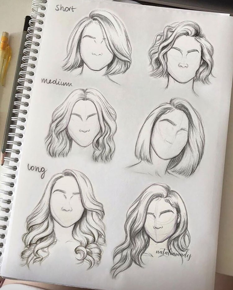SHORT, MEDIUM, AND LONG HAIRSTYLES