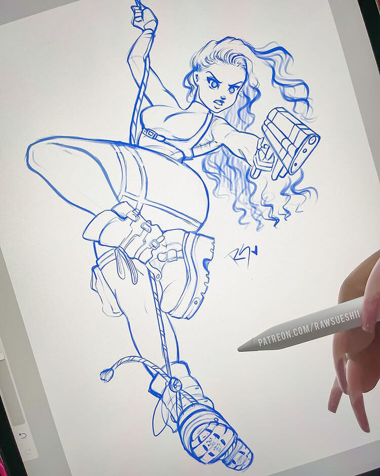  How to Draw Action Poses