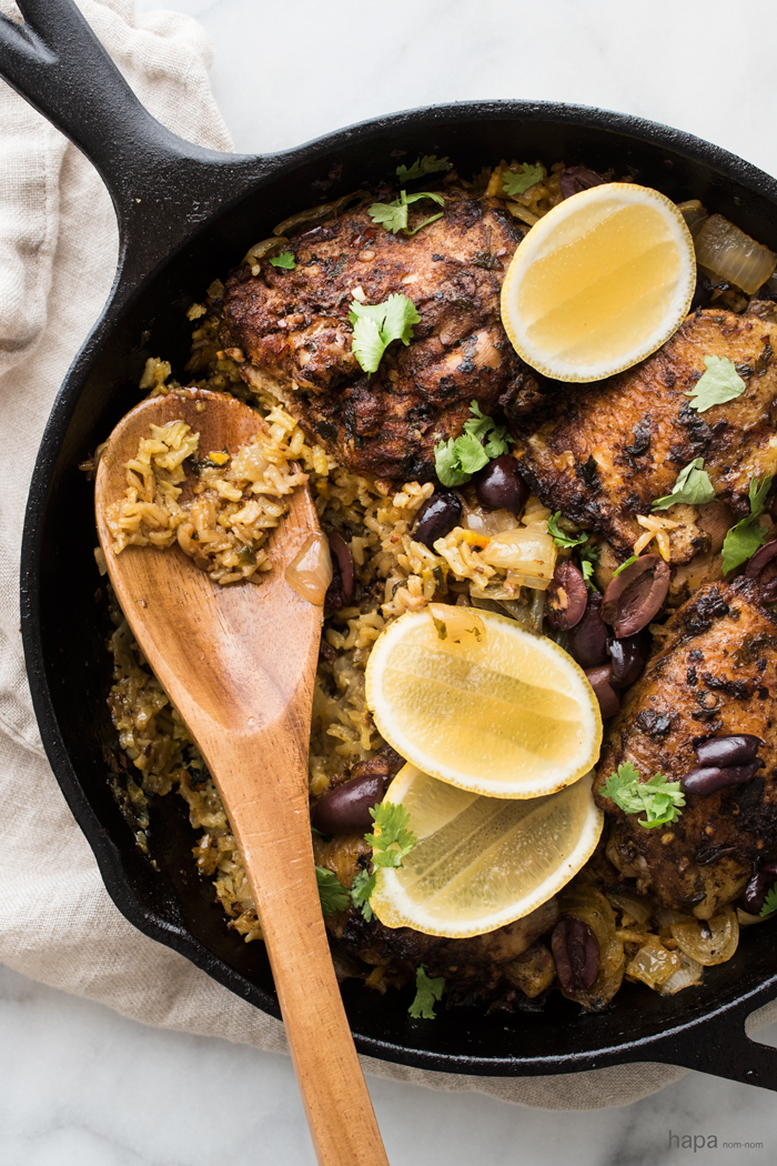 2. One-Pot Chicken and Rice